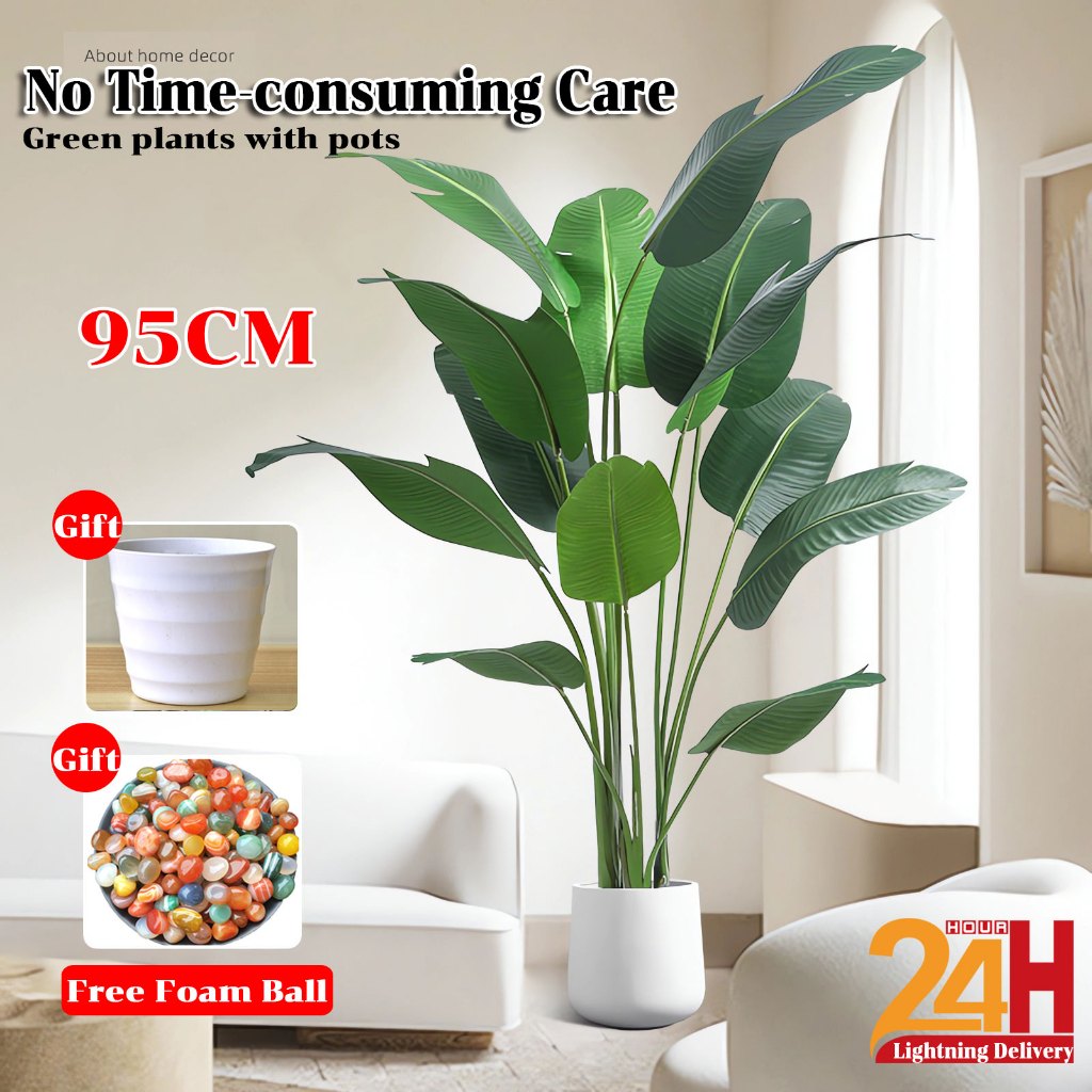 【Plants that never go bad】artificial plants big size fake plants decor