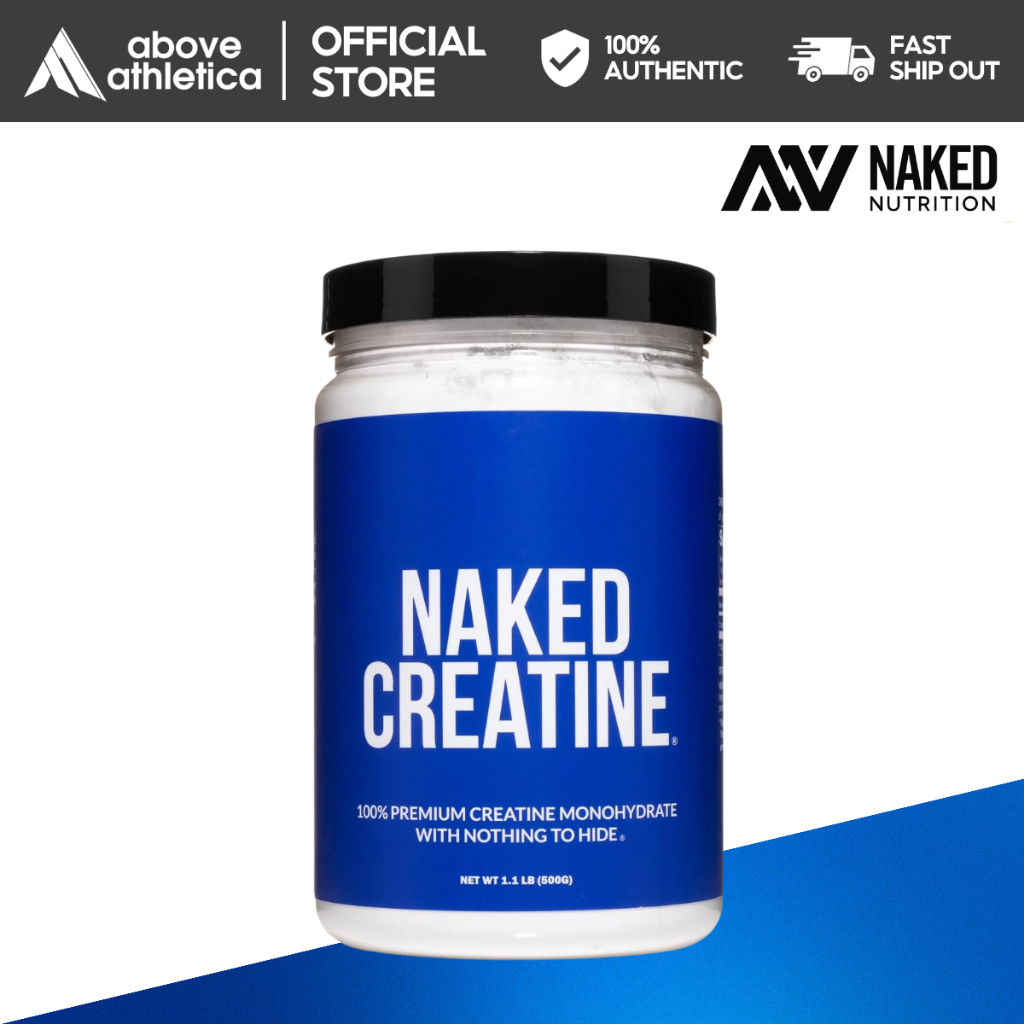 Naked Nutrition Pure Micronized Creatine Monohydrate Powder Servings Grams Lb