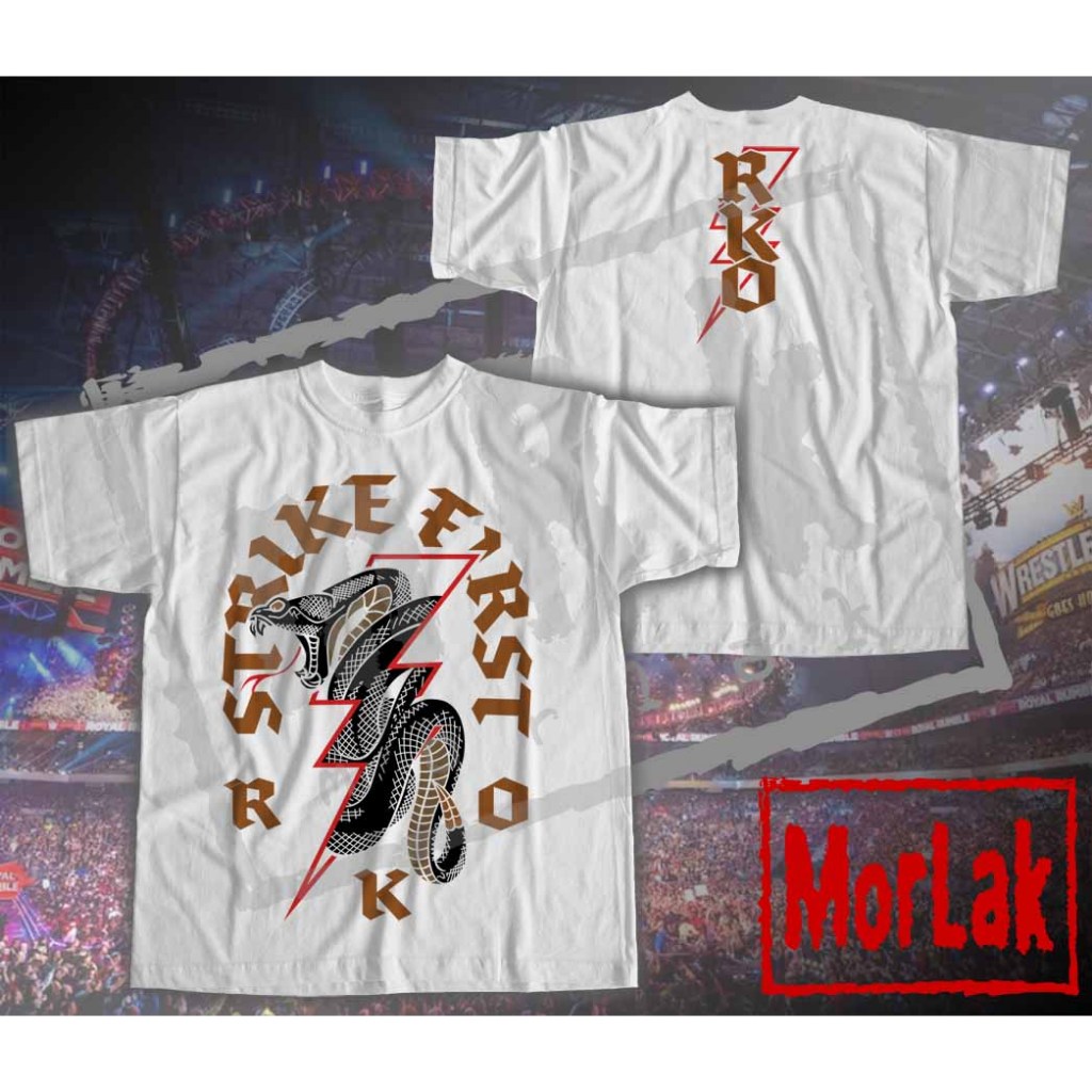 Randy Orton T-shirt Men's Randy Orton Strike First T-Shirt - Licensed WWE  Wrestling Shirt Black Strike First Wrestling Tee, image size:1024x1024