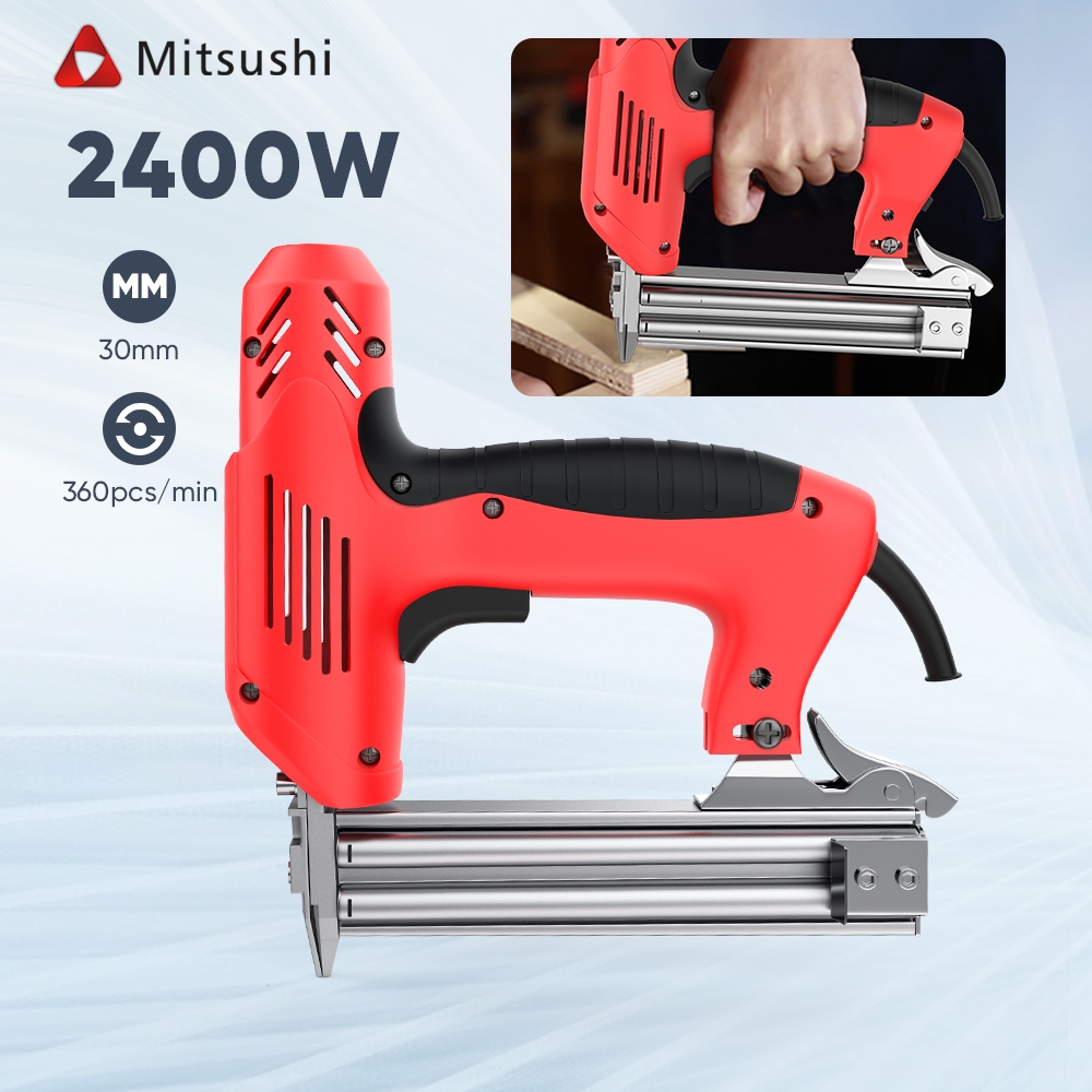 Mitsushi MDDQF30 2400W 220V Electric Nailer Gun With Adjustable