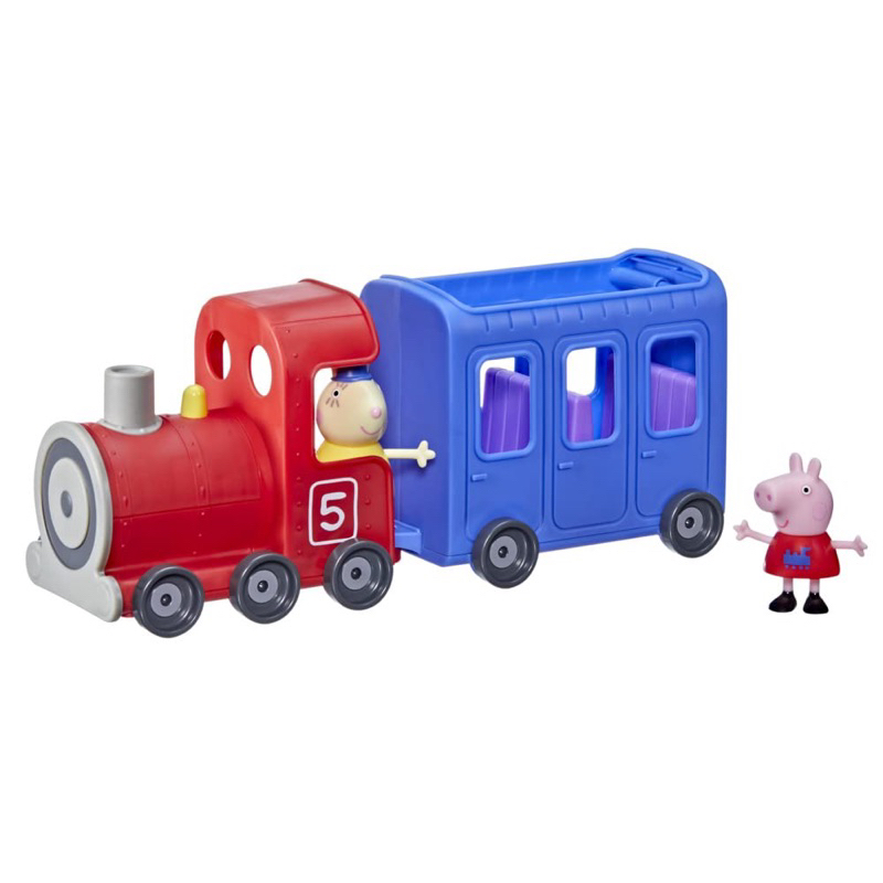 Peppa Pig Peppa’s Adventures Miss Rabbit’s Train 2-Part Detachable ...