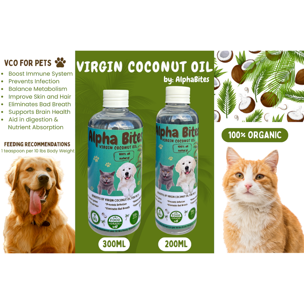 VCO for Dogs Virgin Coconut Oil for Dog & Cats All Natural Virgin Coconut  Oil for Pets Healthy Skin