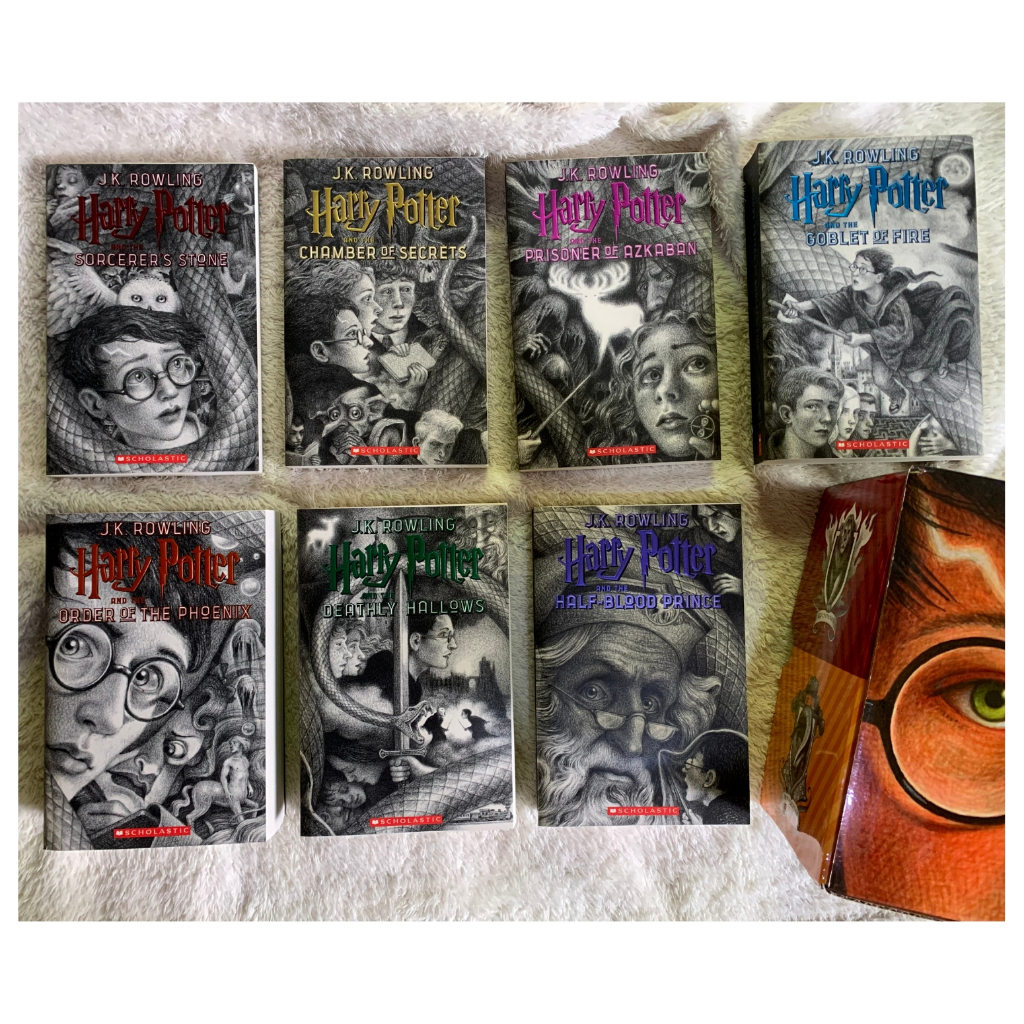 Harry Potter Boxed Set Books 1 7 100 Authentic By Jk Rowling Paperback Shopee Philippines 7878