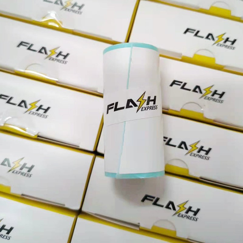 Flash Express 12 Rolls Sticker Thermal Printing Paper 57x30mm FEX01057 ...
