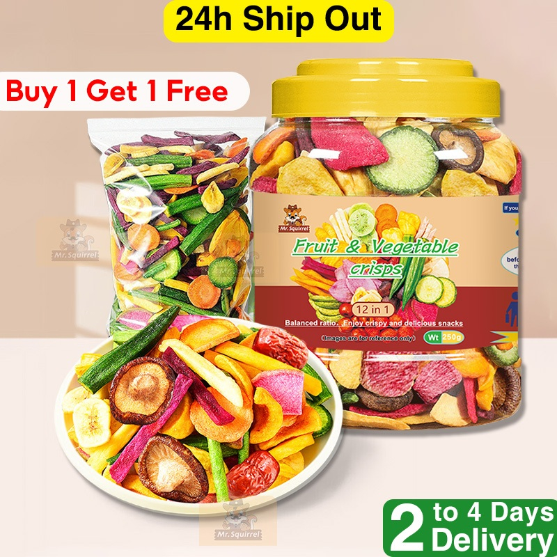 Mr Squirrel Vegetable Chips 12 in1 Dried Fruits and Vegetables Chips