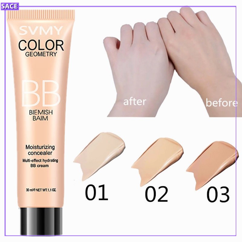SVMY 30ML BB Cream Full-Coverage Foundation Oil Control Liquid Long ...