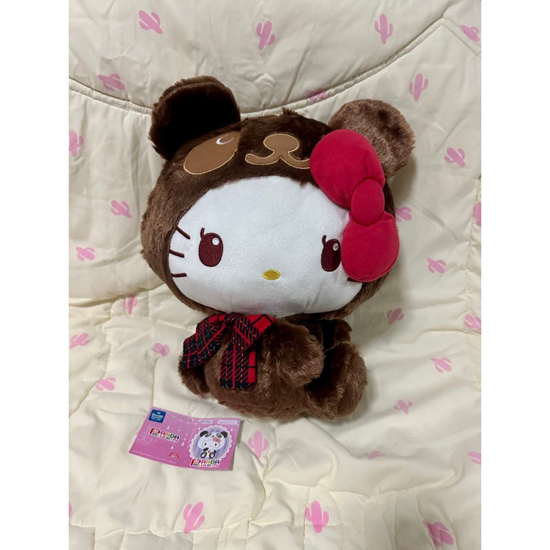 Hello kitty panda plush on sale