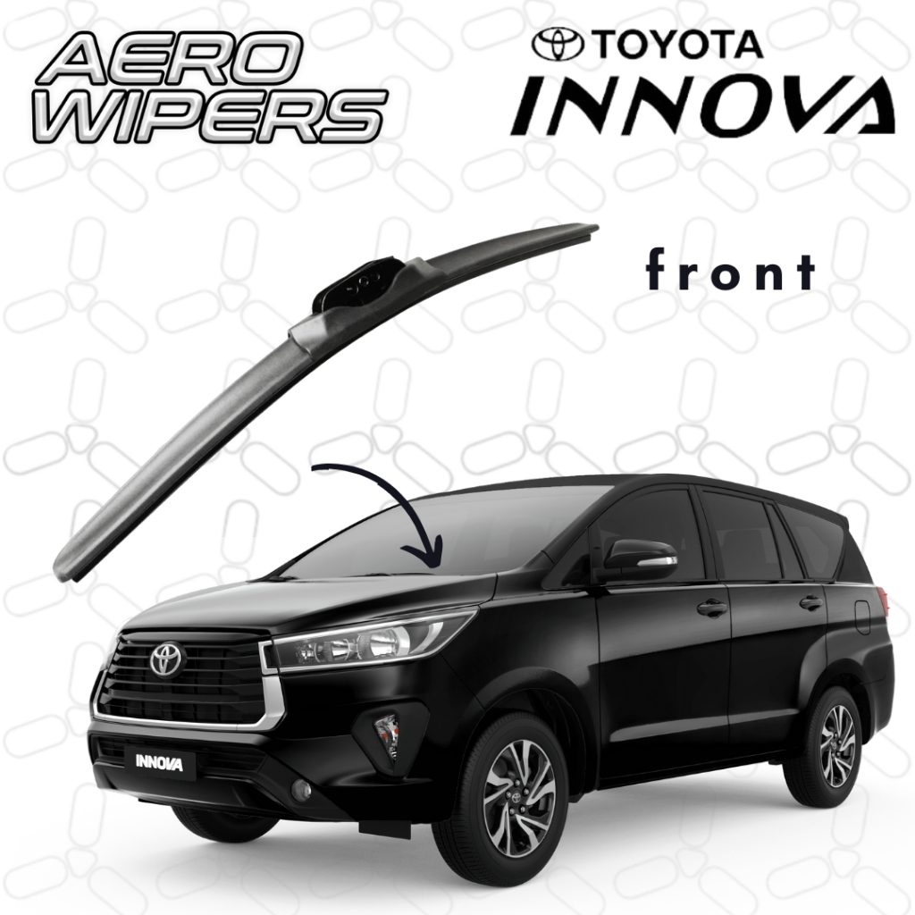 Innova Wiper Blades Toyota 2015 to 2020 - Original fit - Front pair ...