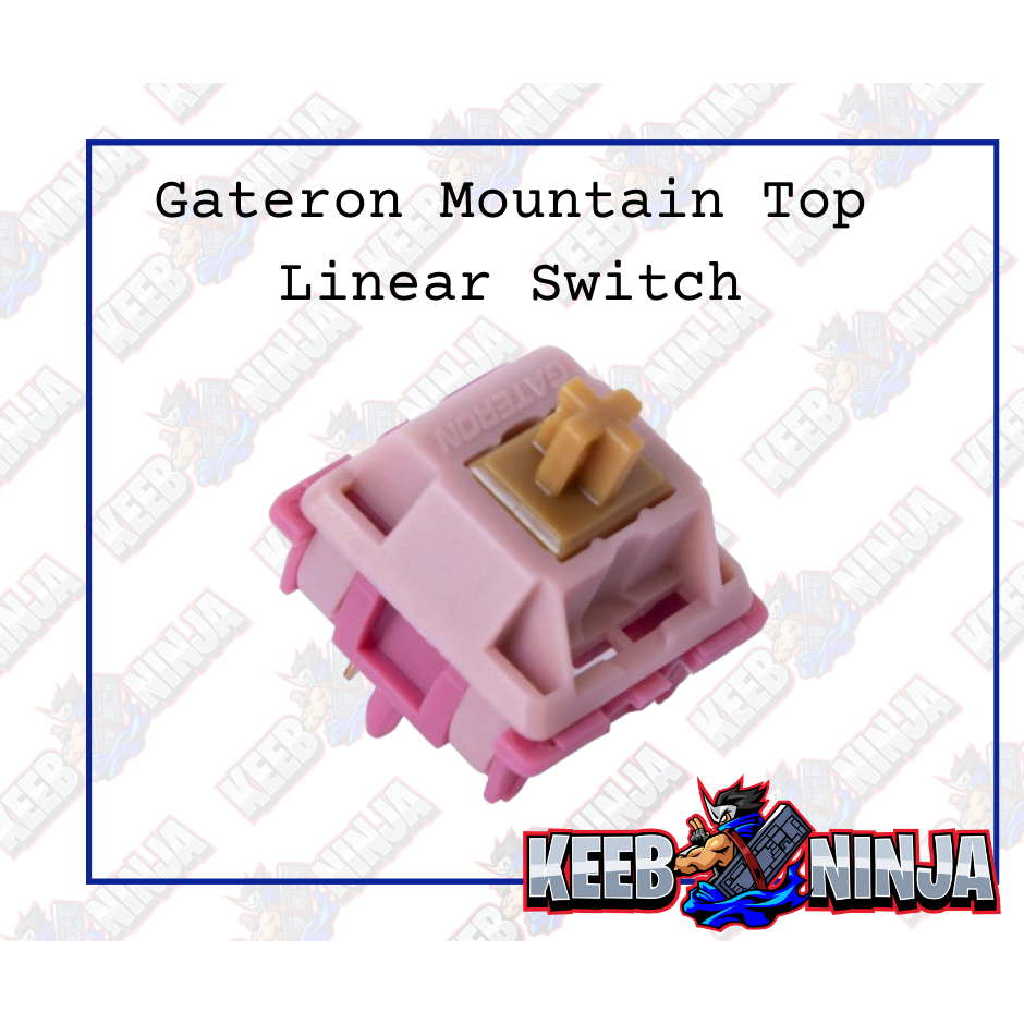 10 Interruttori Meccanici Gateron KS-3 Pin - Scegli Tra Blu, Rosso, Giallo, Marrone