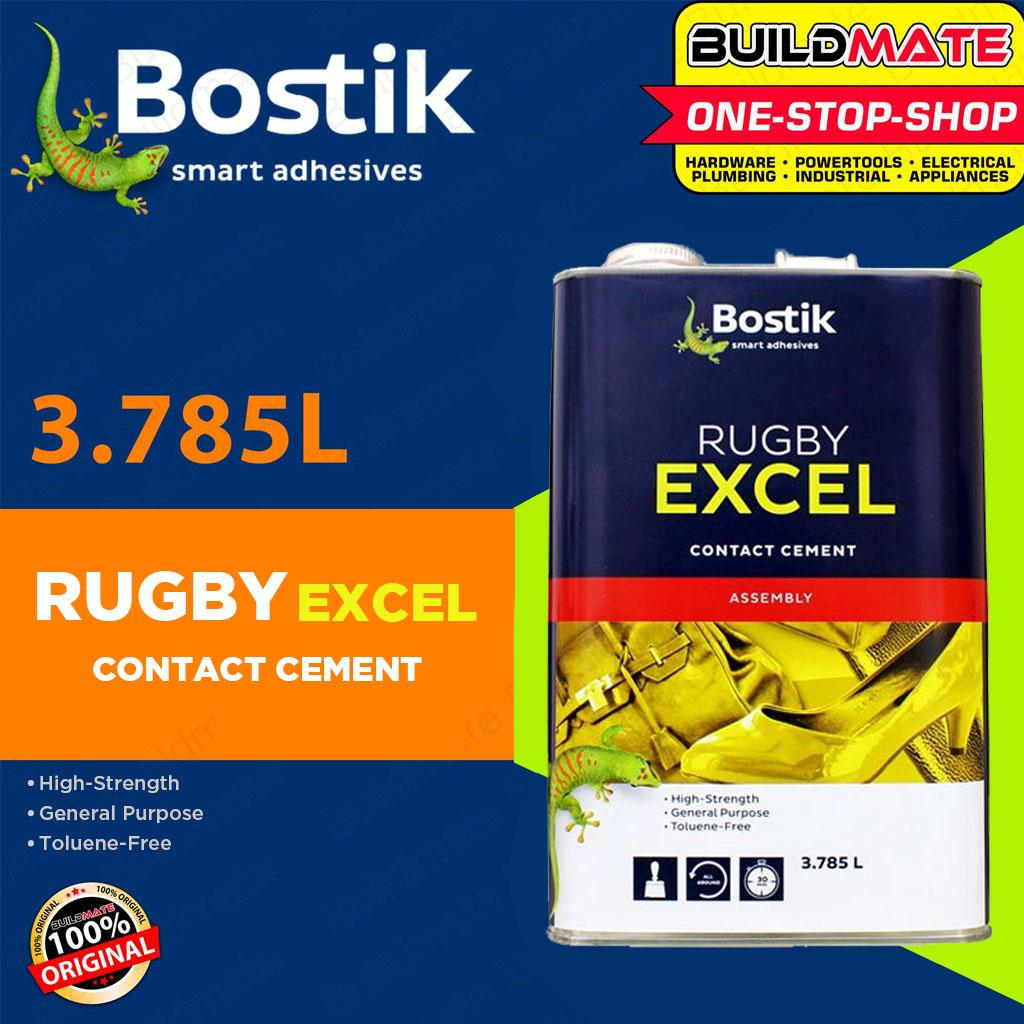 BOSTIK RUGBY Original/ EXCEL Premium Contact Cement GALLON 3.785L ...