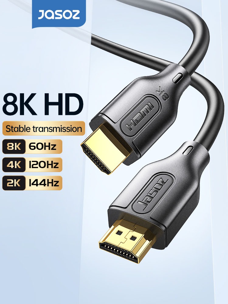 8K 60Hz HDMI 2.1 Cable UHD 7680×4320 HDR10 48Gbps For TV PS5 Switch TV BOX