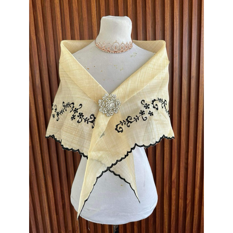 MODERN FILIPINIANA ALAMPAY W/ FREE Brooch | Shopee Philippines