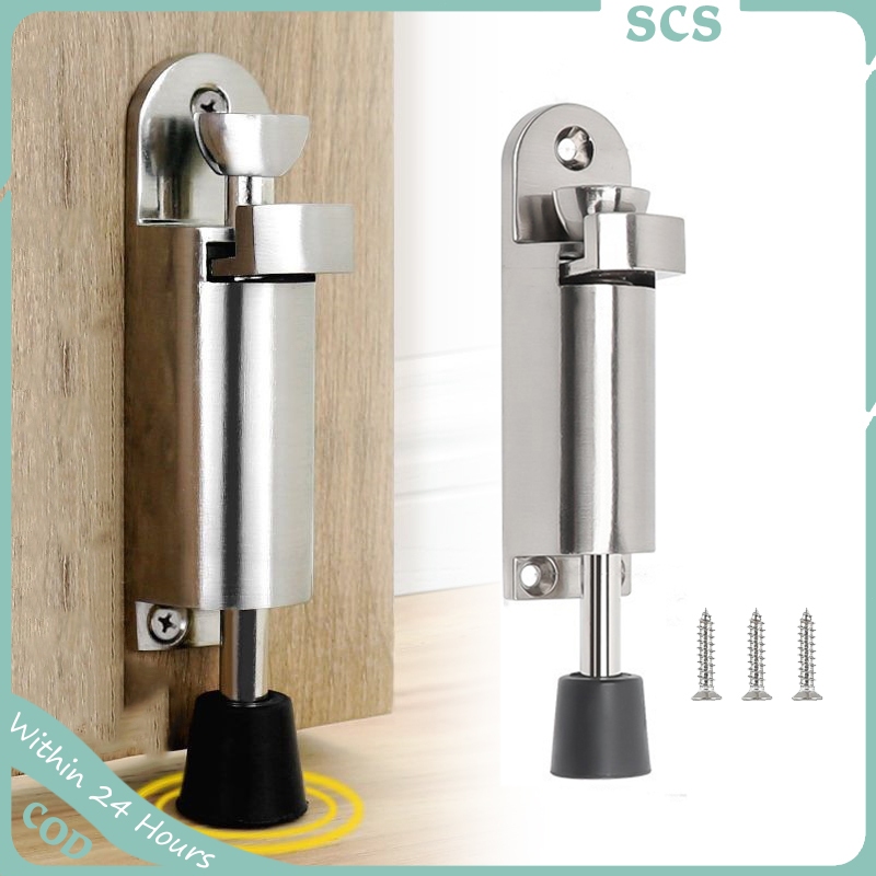 Kickdown Door Stop Heavy Duty Door Stopper with Kick Down Step Foot