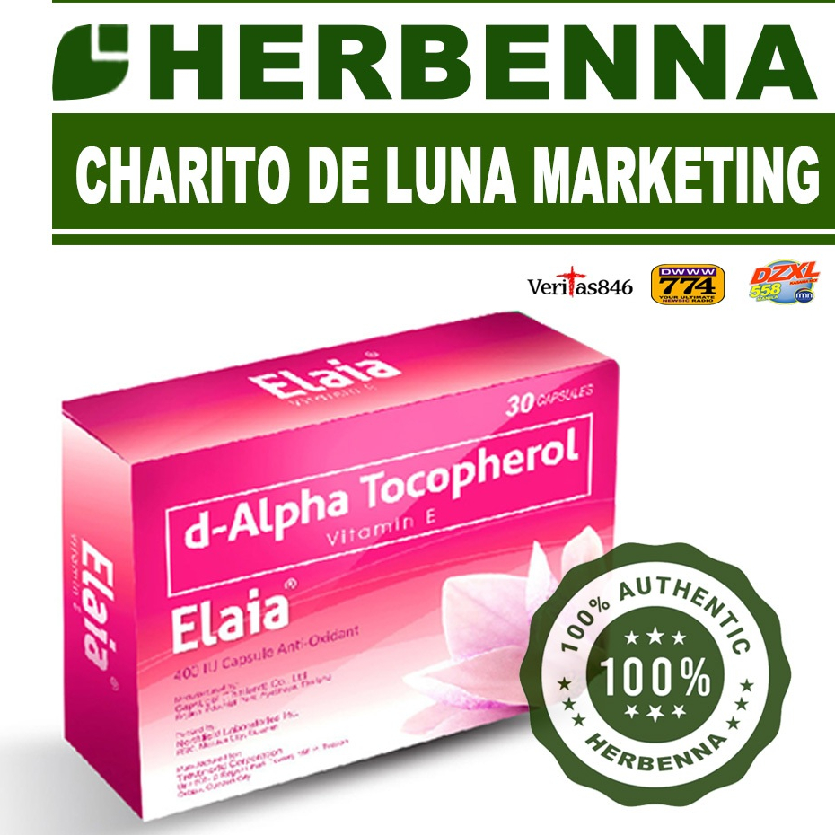 Elaia Vitamin-E Capsule - (30's) | Shopee Philippines