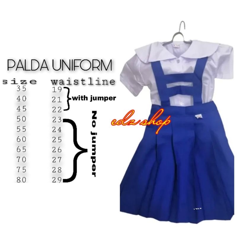 royal blue skirt &blouse school uniform Shopee Philippines