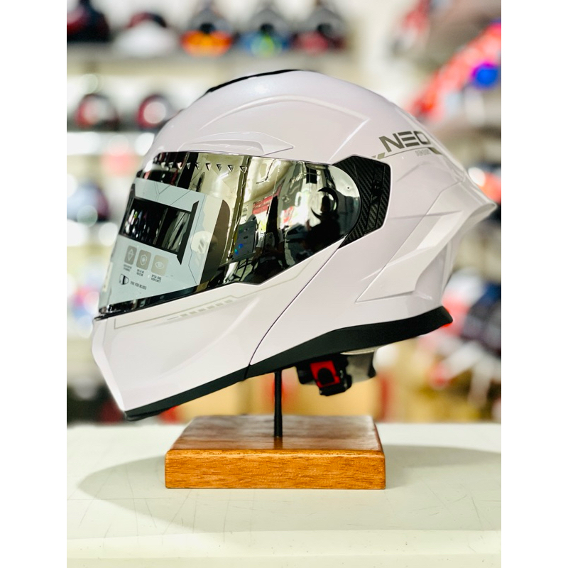 Neo Icon Modular Dual Visor Helmet with FREE CLEAR VISOR Shopee