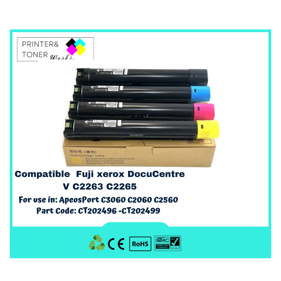 Compatible V2263 Toner Cartridge For Fuji Xerox Docucentre V C2263