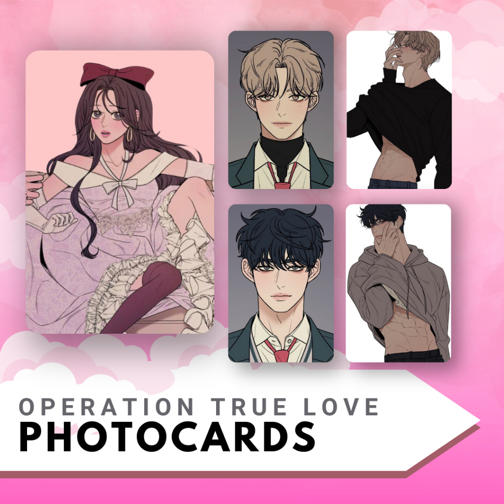 [500gsm] Operation True Love Manhwa Photocards Matte Eunhyuk Dohwa Suae Shopee Philippines