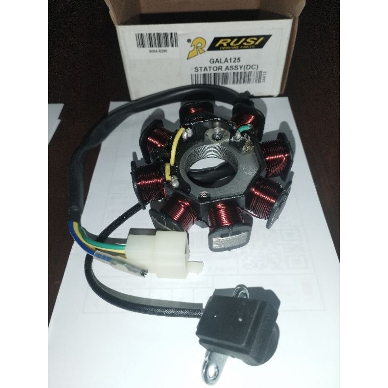 stator assy/ stator coil for Rusi gala125 (8coils/2holes) Shopee