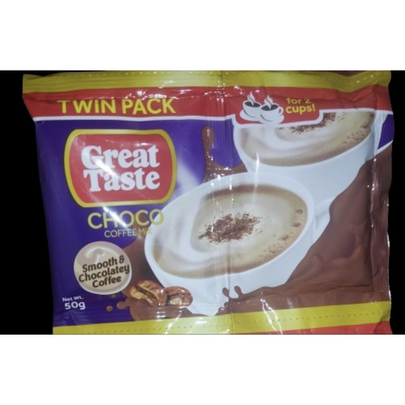 Great Taste Choco Twin Pack 10x50g