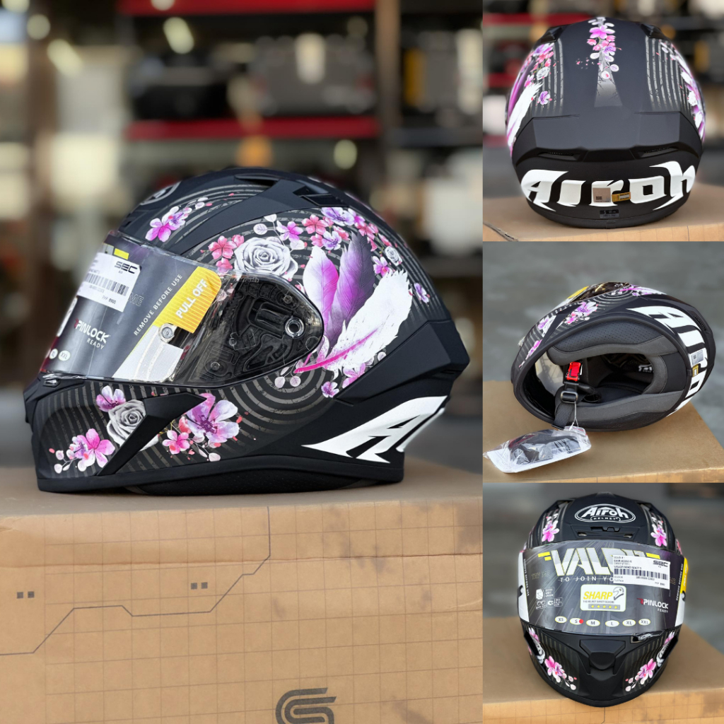AIROH HELMET VALOR NEXY MATT XL
