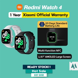Original Xiaomi Redmi Watch 4 1.97'' Bluetooth Smartwatch Health Monitor  NFC
