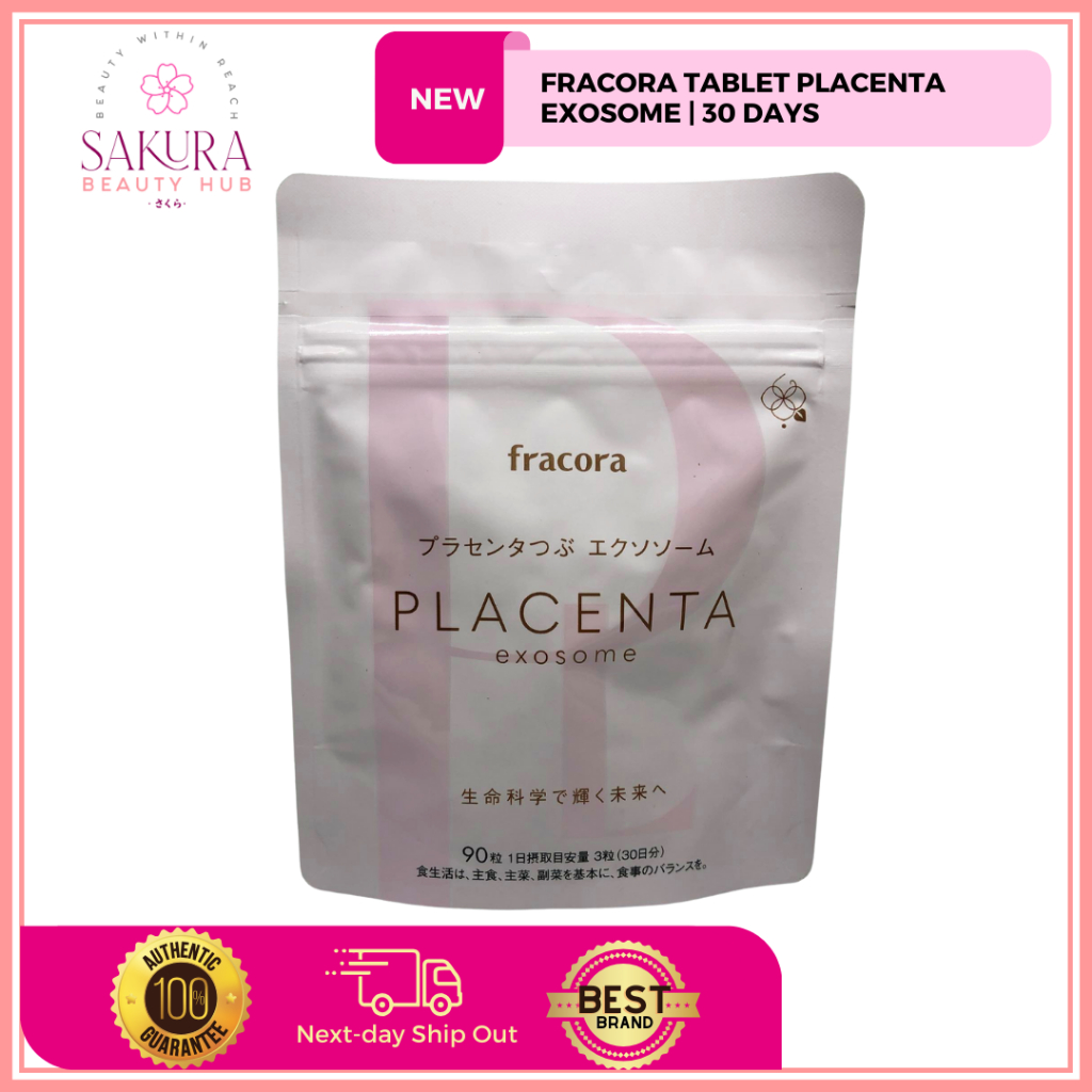 フラコラ fracora プラセンタつぶエクソソーム 90粒入 2袋 FRACORA  