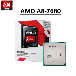 AMD A8-7680 Deskto Processor Quad Core 4 Thread 3.5 GHz Socket FM2+ 45W CPU With Radeon R7 Graphics