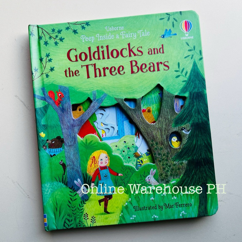 Usborne Peep Inside a Fairytale - GOLDILOCKS AND THE THREE BEARS (Board ...