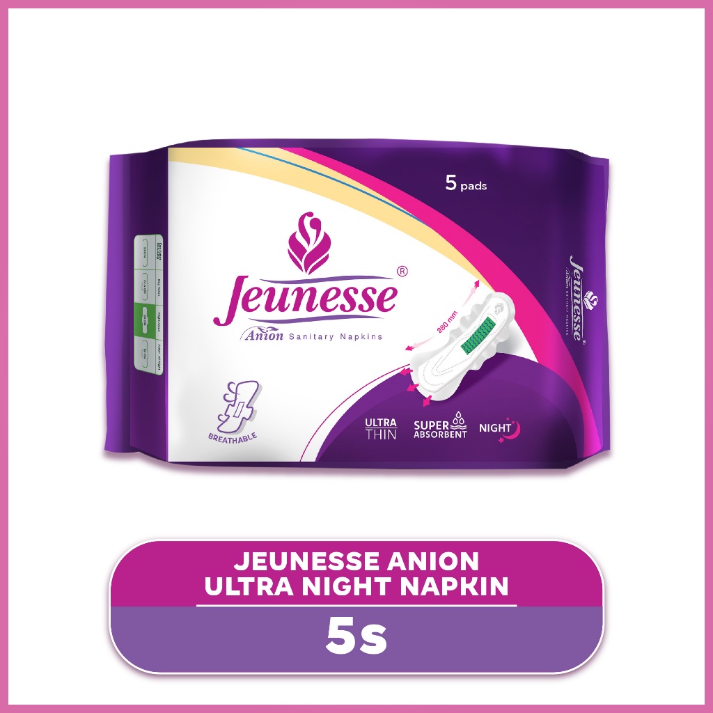 Choosing the right Pads  Jeunesse Anion Sanitary Napkin & Panty Liners