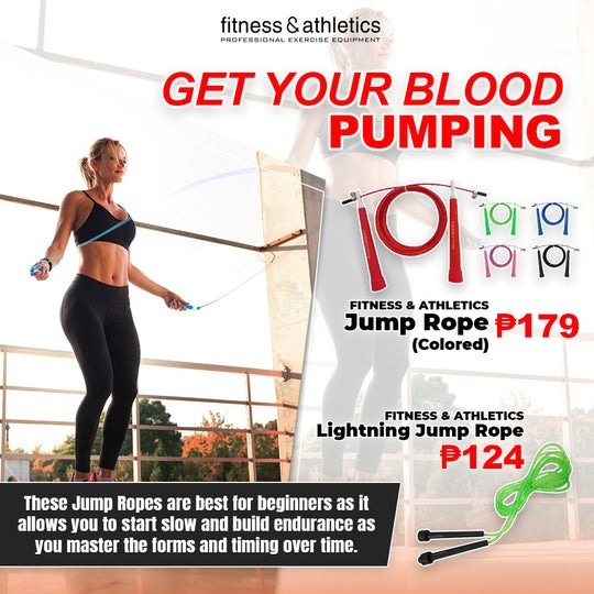 Fitness & Athletics Lightning Jump Rope for Exercise and Workout ...