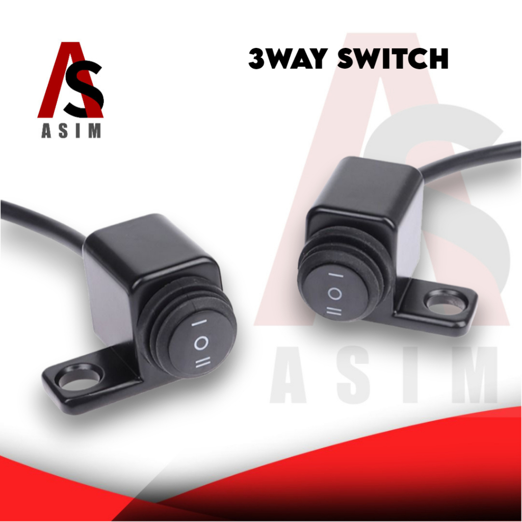 ASIM MOTORCYCLE DOMINO 3 WAY SWITCH ALLOY | Shopee Philippines