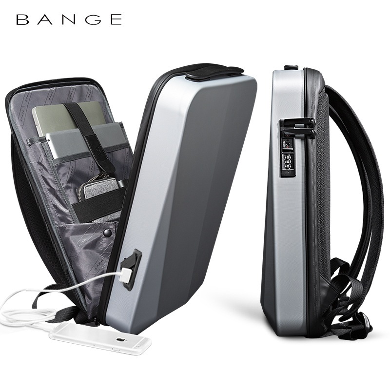 High Quality Ultra-thin Hard Shell Men Fashion Backpack 15.6 Inch ...