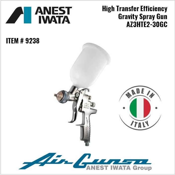 Anest Iwata Air Gunsa 9238 AZ3HTE230GC High Transfer Efficiency