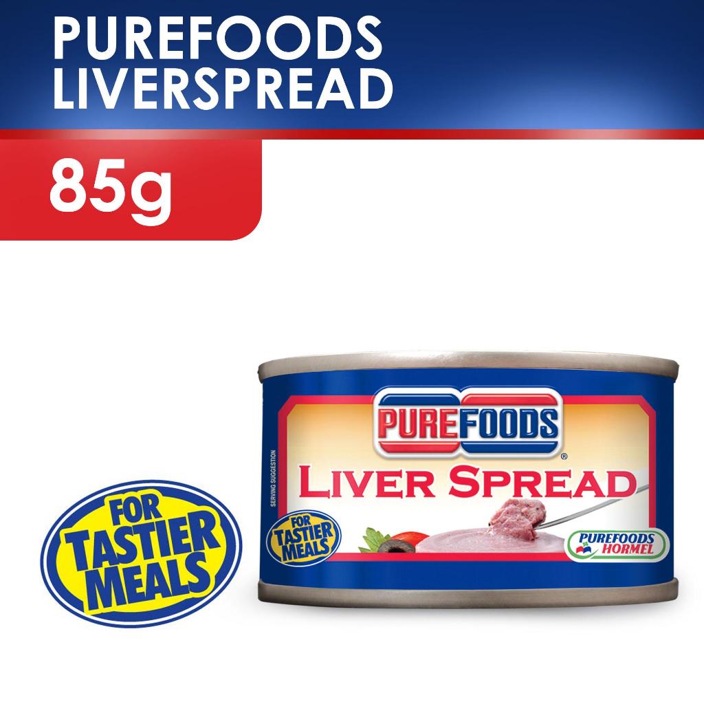 Purefoods Liver Spread (85g) | Shopee Philippines