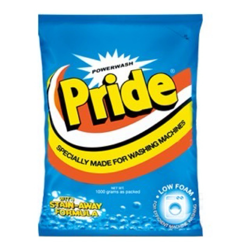 Pride Powerwash Laundry Detergent Powder, 1000g Shopee Philippines