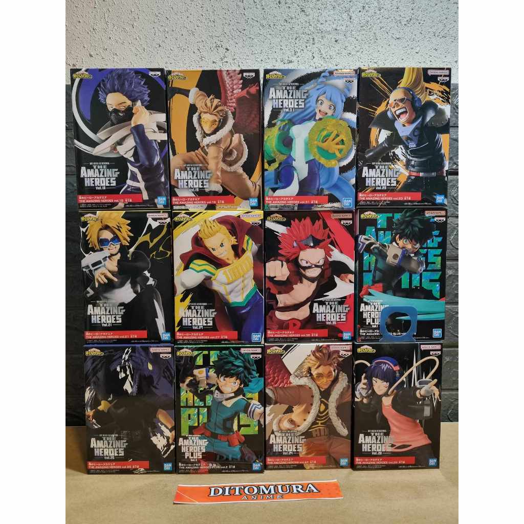 My Hero Academia Amazing Heroes Special Plus Deku Lemillion Nejire ...