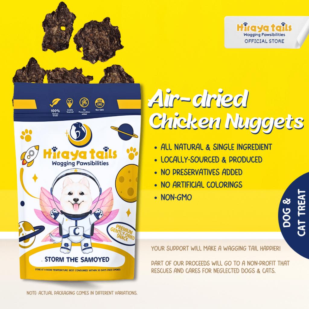 Hiraya Tails Chicken Nuggets AllNatural Dog Treats / Cat Treats Gently