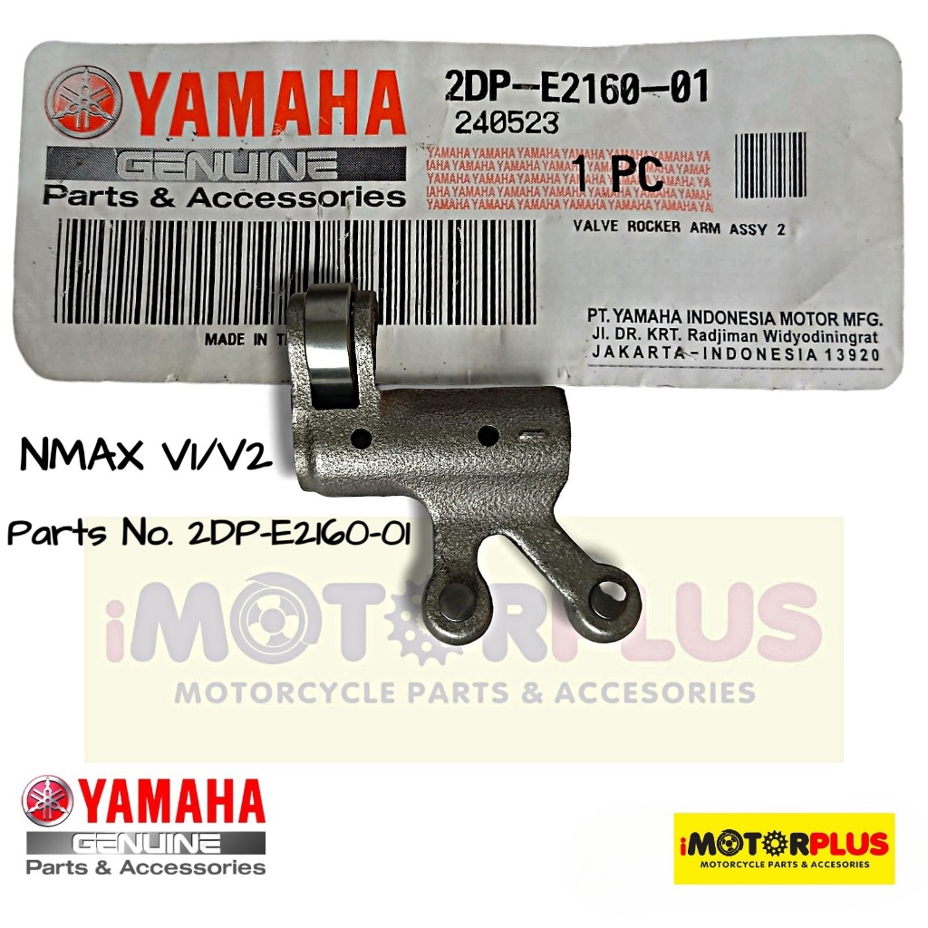 YAMAHA GENUINE PARTS VALVE ROCKER ARM ASSY EXHAUST NMAX V1/V2 Shopee
