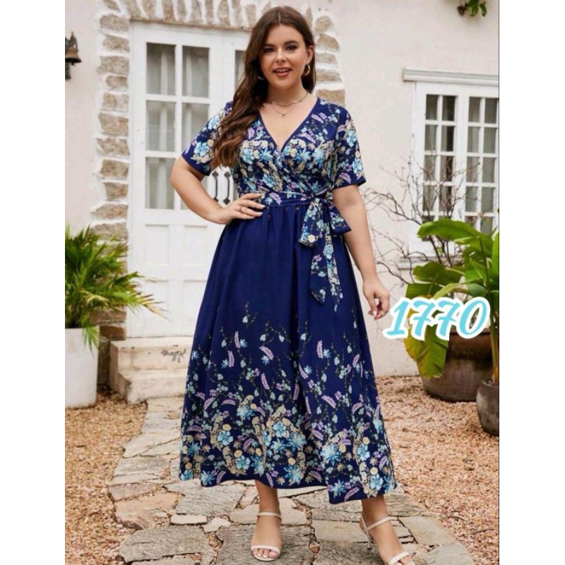 Shopee dress plus size online