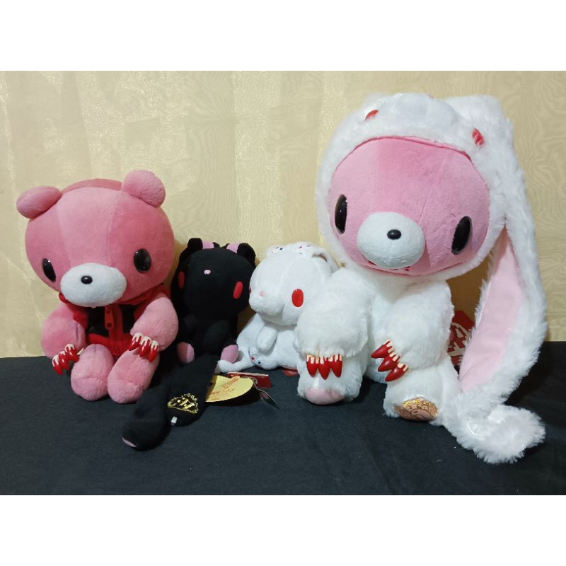 Gloomy Bear and Gloomy Bunny Plushies and Charms | Shopee Philippines