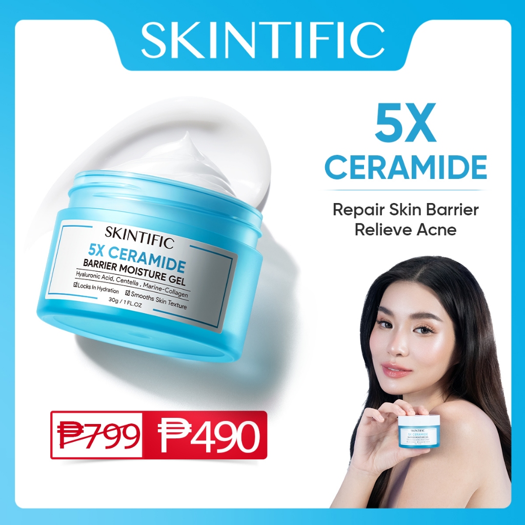 Skintific 5X Ceramide Celeteque Facial Moisturizer for face Skin Care gel face night eye cream