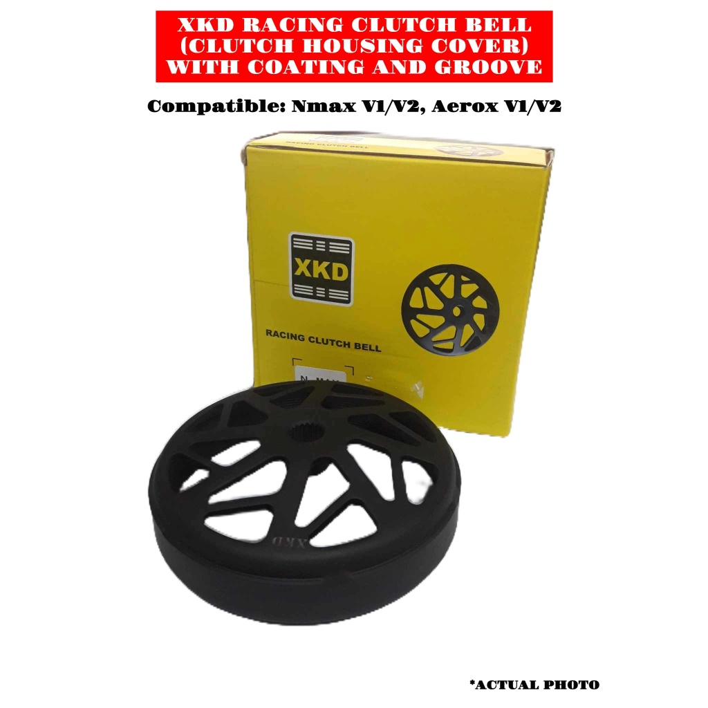 Xkd Racing Clutch Bell W/ Coating (Groove) Compatible Nmax V1/V2