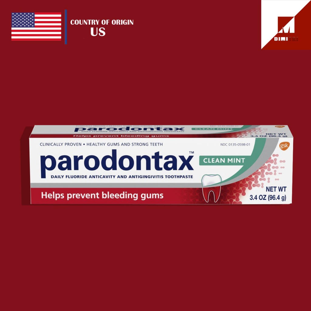 Exp Date 8/2024 Parodontax Clean Mint Toothpaste for Bleeding Gums, 3.4 ...