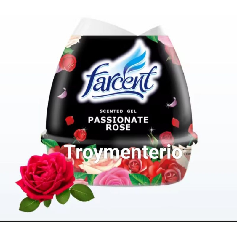 Farcent Scented Gel Passionate Rose (200g) | Shopee Philippines