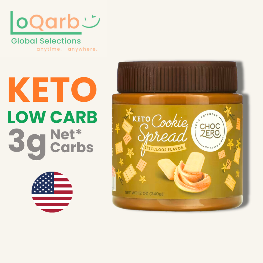 ChocZero, Keto Cookie Spread, Speculoos Flavor, 12 oz (340 g) Low Carb