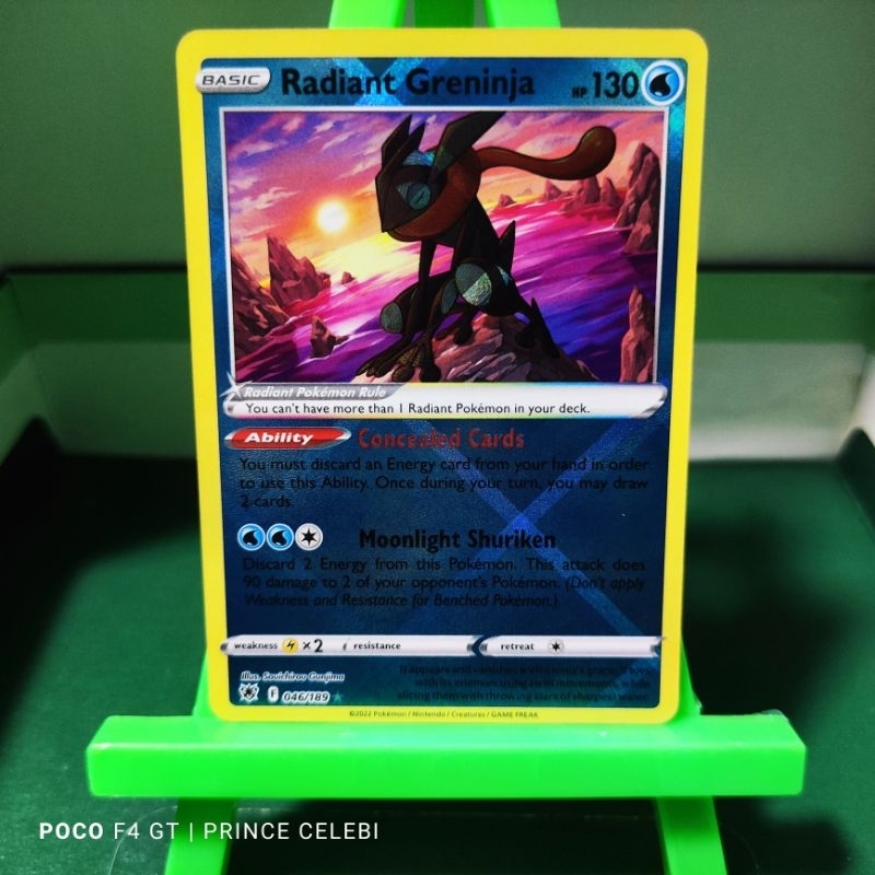 Pokemon Tcg - Radiant Greninja 