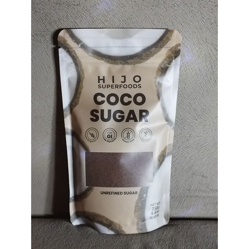 SALE! HIJO Superfoods Coco Sugar 250g (EXPD APRIL 4, 2024) Shopee