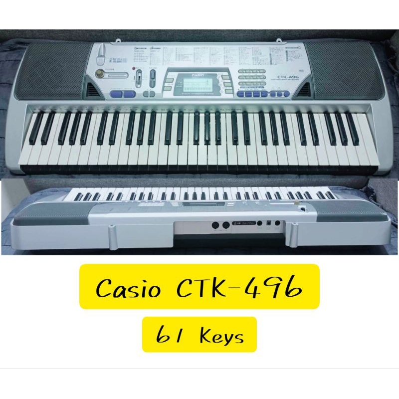 Casio ctk 496 specs hotsell