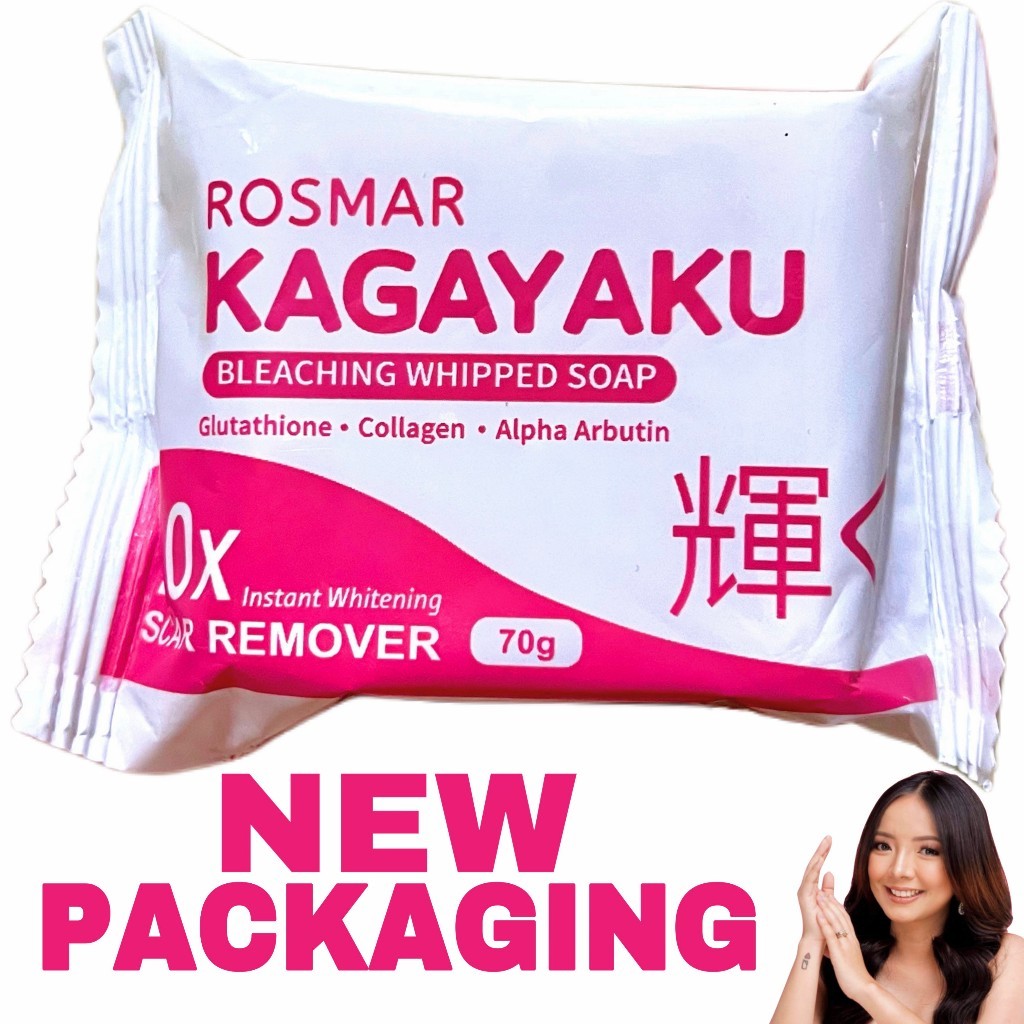 Original 10PCS Rosmar Kagayaku Soap Effective Whitening Soap Fda Approved  Authorized Distributor | Shopee Philippines